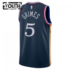 Maillot Enfant Philadelphia 76ers Quentin Grimes 2025-26 Nike City Edition Navy Swingman